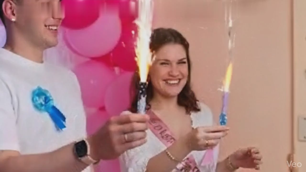 Gender Reveal Sparklers